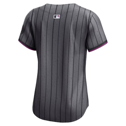 New York Mets Nike Women's City Connect Limited Jersey - Gray MLB Team Jersey Baseball Fan Apparel