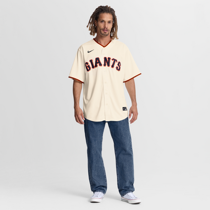 San Francisco Giants Jesus Rodriguez Nike Home Replica Jersey - Cream MLB Team Jersey Baseball Fan Apparel