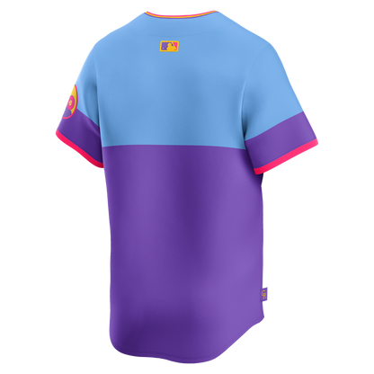 Colorado Rockies Nike 2025 City Connect Limited Jersey - Purple/Light Blue MLB Team Jersey Baseball Fan Apparel