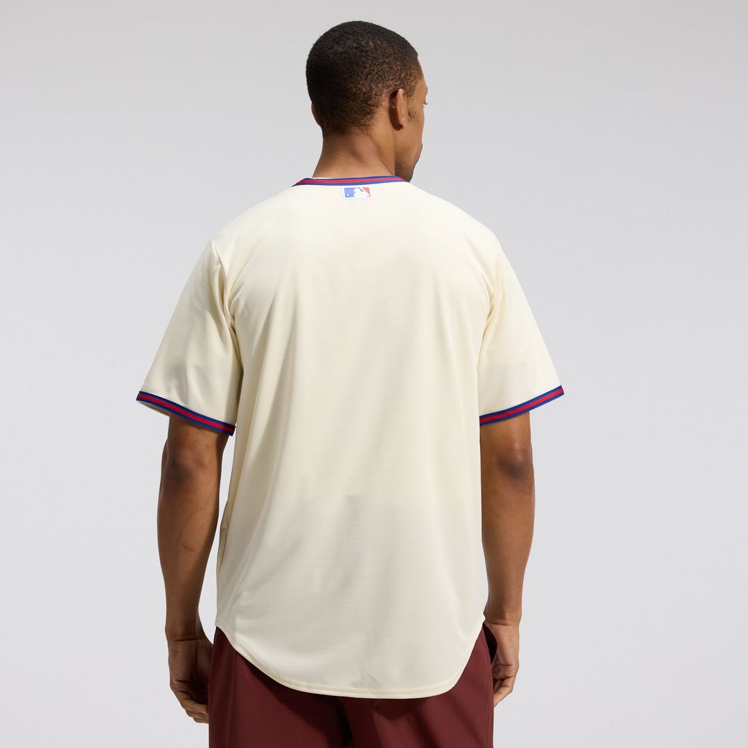 Philadelphia Phillies Nike Alternate Replica Jersey - Cream MLB Team Jersey Baseball Fan Apparel