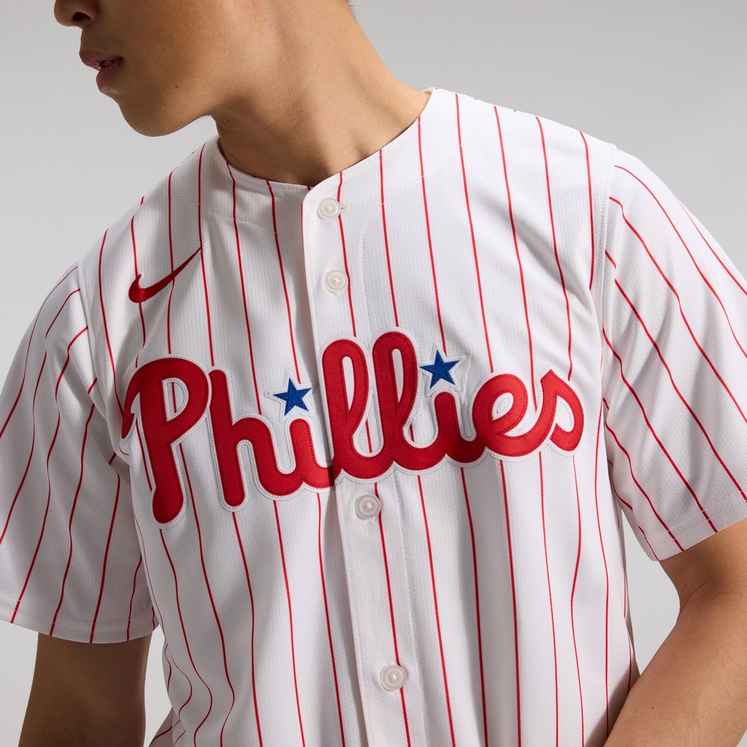 Philadelphia Phillies J.T. Realmuto Nike Home Limited Player Jersey - White MLB Team Jersey Baseball Fan Apparel