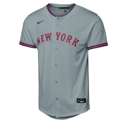 New York Mets Juan Soto Nike Youth Road Replica Jersey - Gray MLB Team Jersey Baseball Fan Apparel