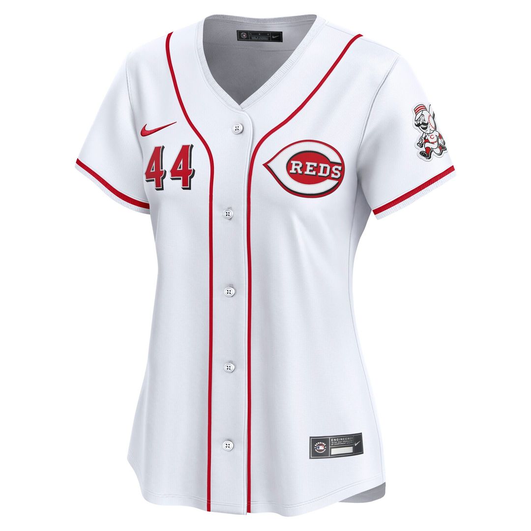 Cincinnati Reds Elly De La Cruz Nike Women's Home Limited Player Jersey - White MLB Team Jersey Baseball Fan Apparel