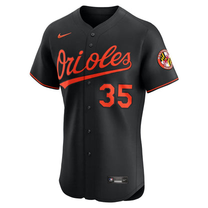 Baltimore Orioles Adley Rutschman Nike Alternate Elite Jersey - Black MLB Team Jersey Baseball Fan Apparel