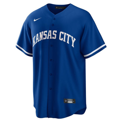 Kansas City Royals Bobby Witt Jr. Nike Alternate 2 Replica Jersey - Rush Blue MLB Team Jersey Baseball Fan Apparel