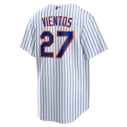 New York Mets Mark Vientos Nike Home Replica Jersey - White MLB Team Jersey Baseball Fan Apparel