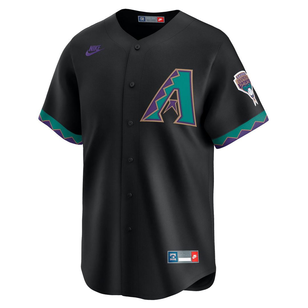 Arizona Diamondbacks Randy Johnson Nike Throwback Cooperstown Limited Jersey - Cream MLB Team Jersey Baseball Fan Apparel