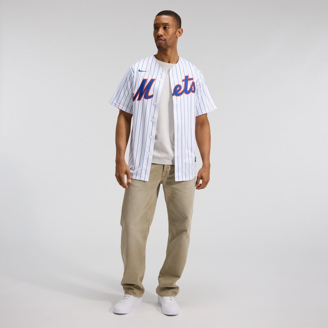 New York Mets Juan Soto Nike Home Replica Player Jersey - White MLB Team Jersey Baseball Fan Apparel
