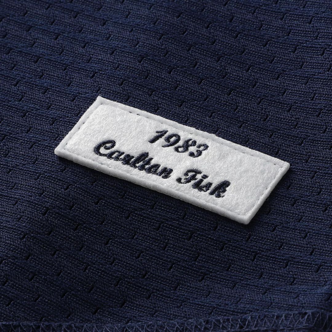 Chicago White Sox Carlton Fisk Mitchell & Ness Authentic Batting Practice Jersey - White MLB Team Jersey Baseball Fan Apparel
