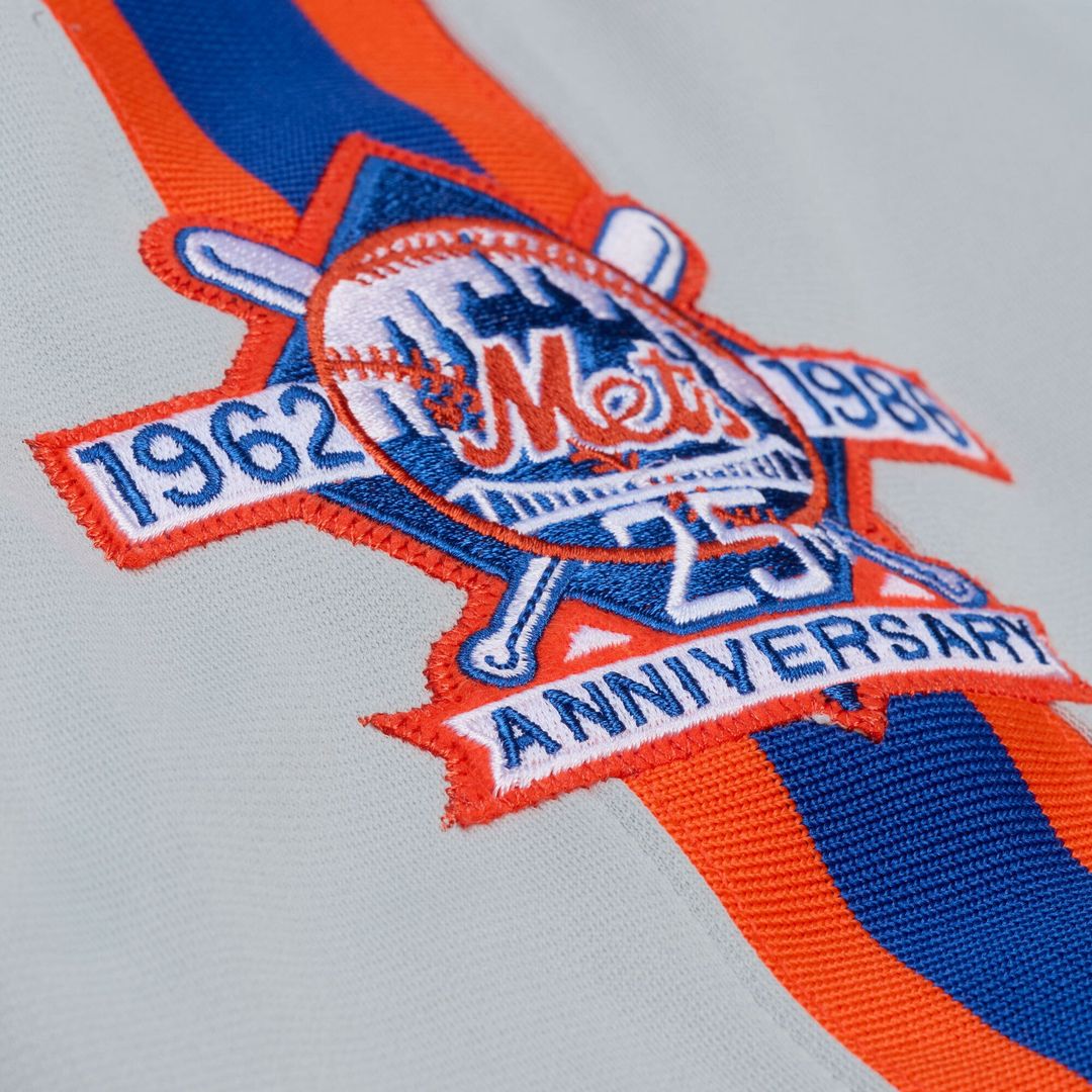 New York Mets Dwight Gooden Mitchell & Ness 1986 Authentic Jersey - White MLB Team Jersey Baseball Fan Apparel