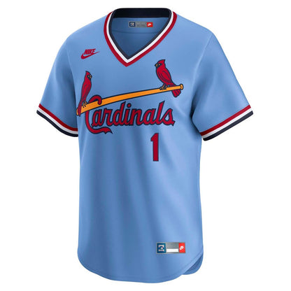 St. Louis Cardinals Ozzie Smith Nike Throwback Cooperstown Limited Jersey - Blue MLB Team Jersey Baseball Fan Apparel