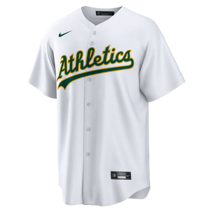 Athletics Nike Home Blank Replica Jersey - White MLB Team Jersey Baseball Fan Apparel