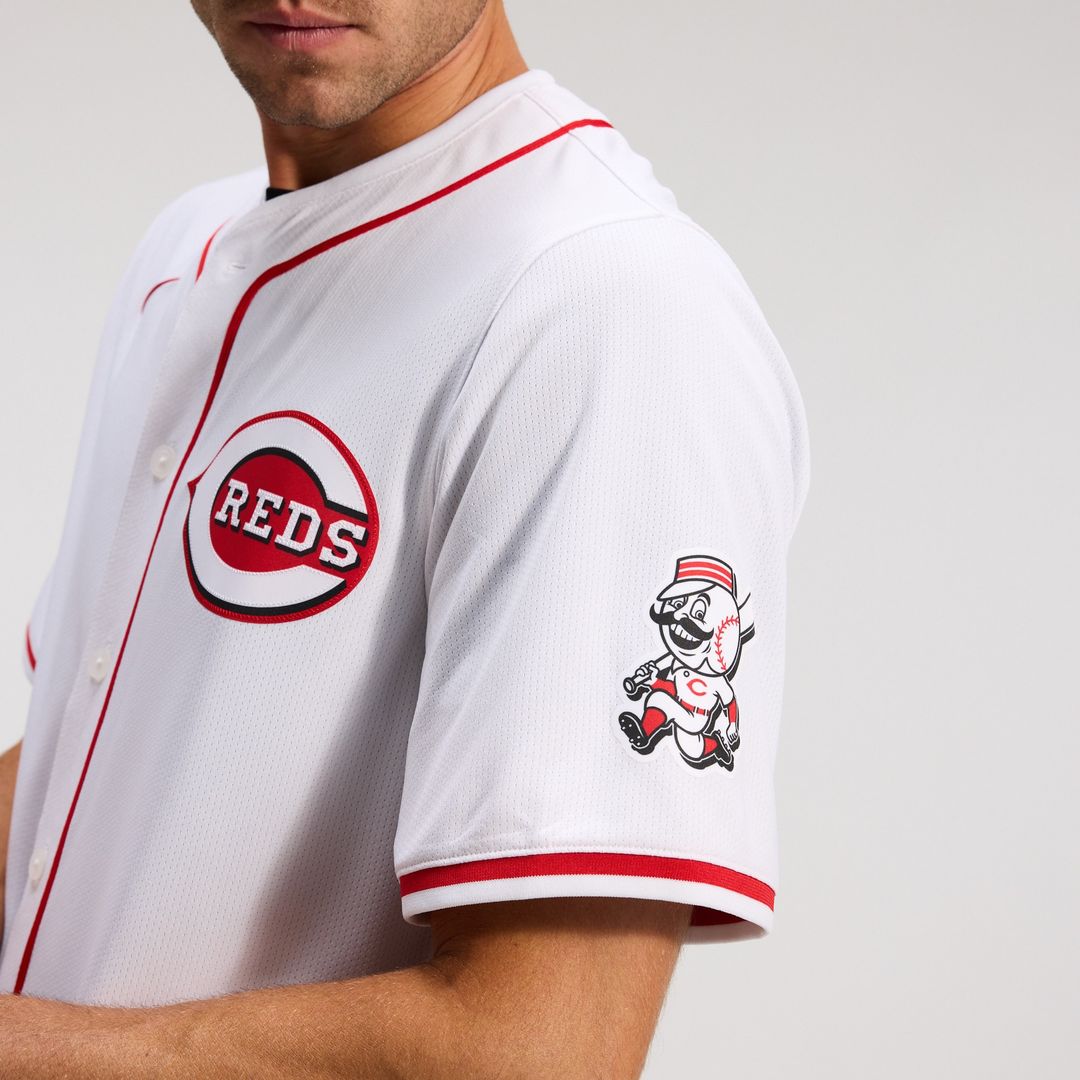 Cincinnati Reds Nike Home Limited Jersey - White MLB Team Jersey Baseball Fan Apparel