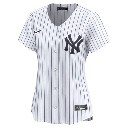New York Yankees Nike Women's Home Limited Custom Jersey - White MLB Team Jersey Baseball Fan Apparel