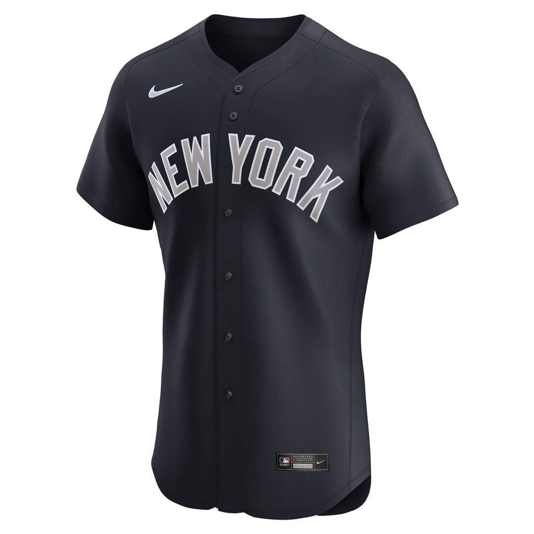 New York Yankees Aaron Judge Nike Alternate Elite Jersey - Navy MLB Team Jersey Baseball Fan Apparel