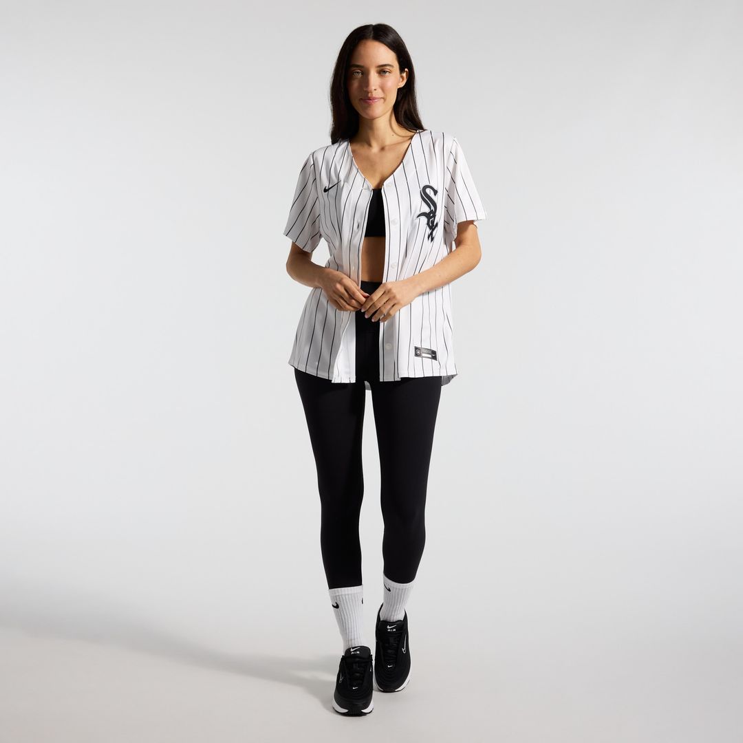 Chicago White Sox Nike Women's Home Replica Team Jersey - White MLB Team Jersey Baseball Fan Apparel