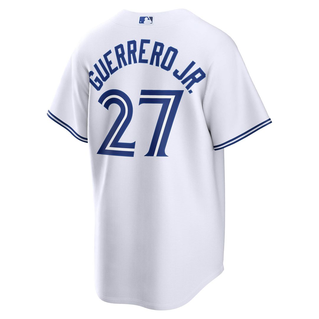Toronto Blue Jays Vladimir Guerrero Jr. Nike Home Replica Jersey - White MLB Team Jersey Baseball Fan Apparel