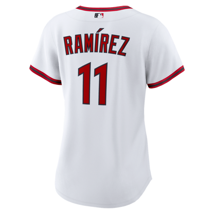 Cleveland Guardians José Ramírez Nike Women's Home Replica Jersey - White MLB Team Jersey Baseball Fan Apparel