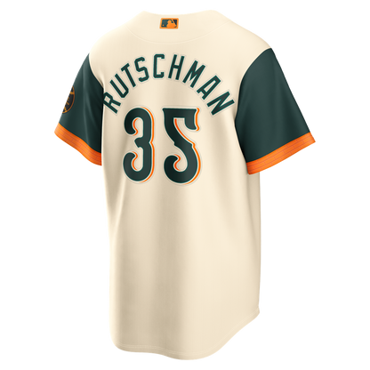 Baltimore Orioles Adley Rutschman Nike 2026 City Connect Stadium Jersey - Cream MLB Team Jersey Baseball Fan Apparel