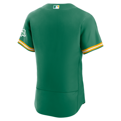 Athletics Nike Alternate Authentic Jersey - Green MLB Team Jersey Baseball Fan Apparel