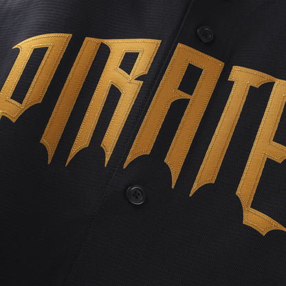 Pittsburgh Pirates Roberto Clemente Nike 2026 City Connect Stadium Jersey - Black MLB Team Jersey Baseball Fan Apparel