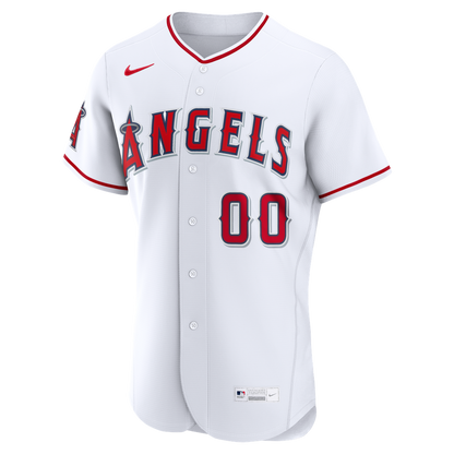 Los Angeles Angels Nike Home Authentic Custom Jersey - White MLB Team Jersey Baseball Fan Apparel