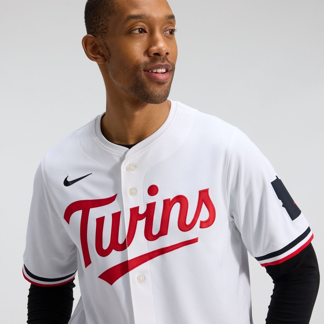 Minnesota Twins Nike Home Limited Jersey - White MLB Team Jersey Baseball Fan Apparel