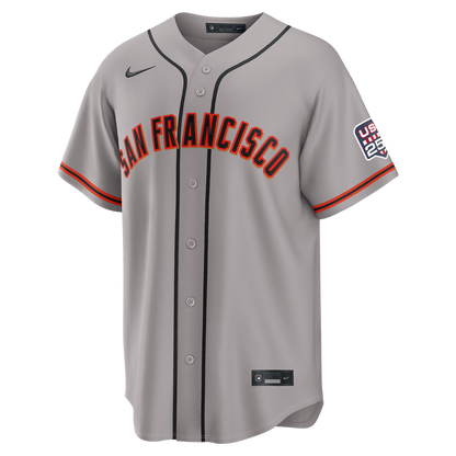 San Francisco Giants Jung Hoo Lee Nike USA 250 Fourth of July Road Stadium Jersey - Gray MLB Team Jersey Baseball Fan Apparel