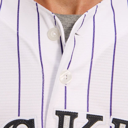Colorado Rockies Nike Alternate Replica Team Jersey - Purple MLB Team Jersey Baseball Fan Apparel