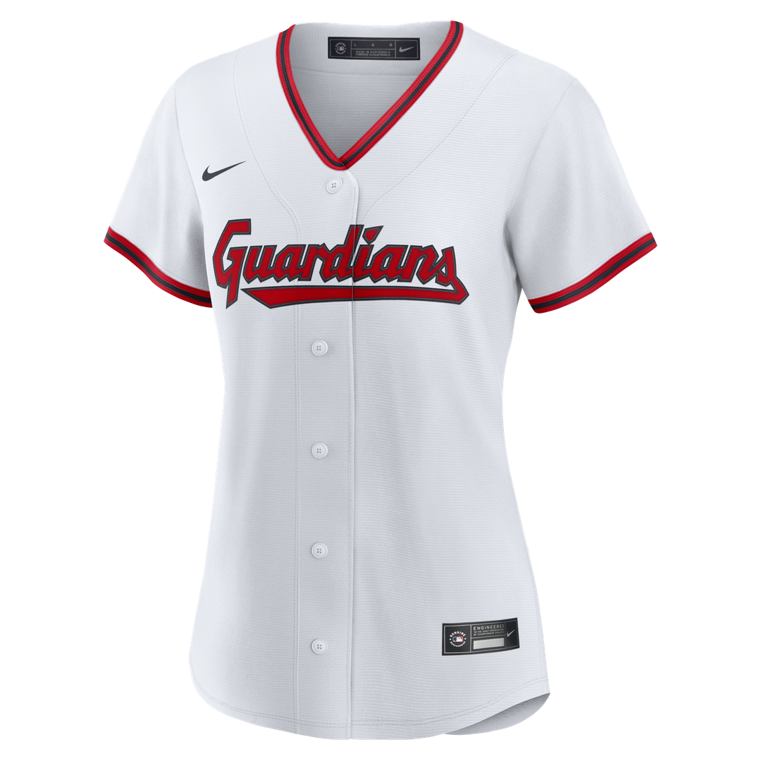 Cleveland Guardians Travis Bazzana Nike Women's Home Replica Jersey - White MLB Team Jersey Baseball Fan Apparel