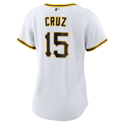 Pittsburgh Pirates Oneil Cruz Nike Women's Home Replica Jersey - White MLB Team Jersey Baseball Fan Apparel