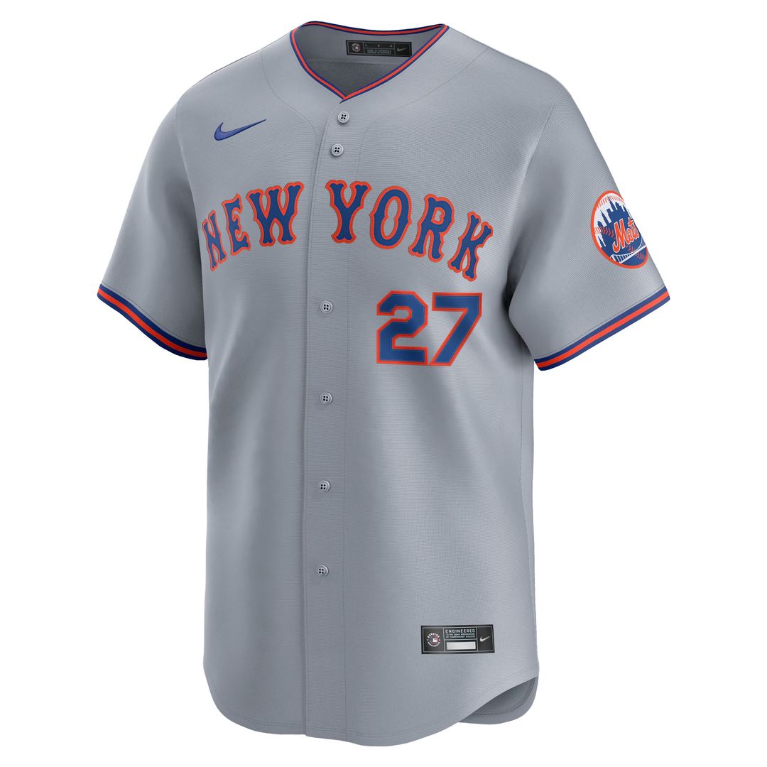 New York Mets Mark Vientos Nike Alternate Limited Player Jersey - Royal MLB Team Jersey Baseball Fan Apparel