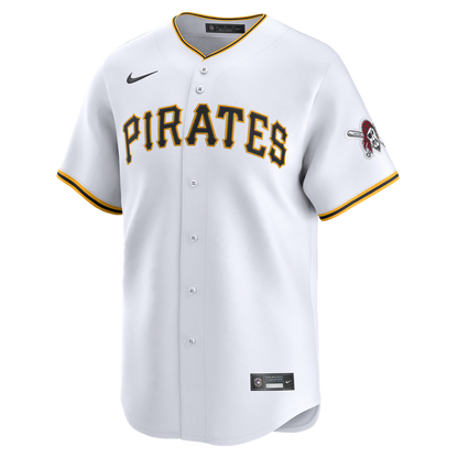 Pittsburgh Pirates Nike Home Limited Jersey - White MLB Team Jersey Baseball Fan Apparel