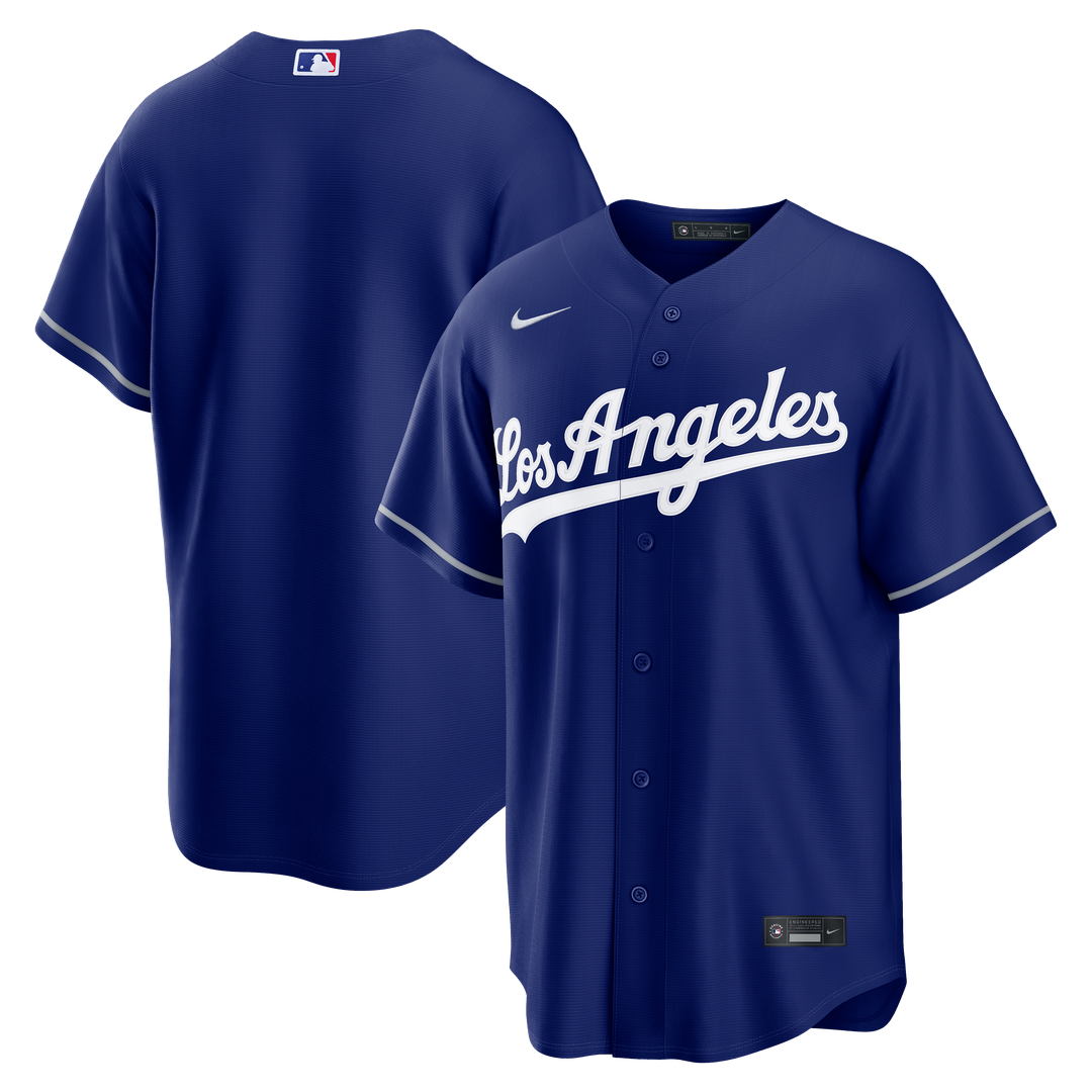Los Angeles Dodgers Nike Alternate Replica Jersey - Royal MLB Team Jersey Baseball Fan Apparel