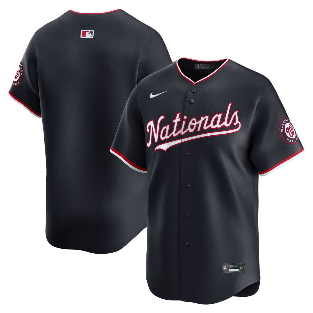 Washington Nationals Nike Home Limited Jersey - White MLB Team Jersey Baseball Fan Apparel