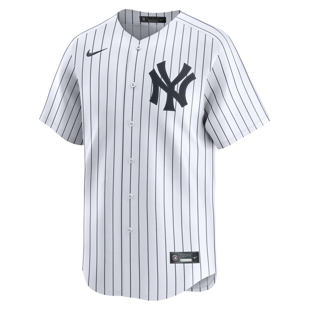 New York Yankees Max Fried Nike Home Limited Player Jersey - White MLB Team Jersey Baseball Fan Apparel
