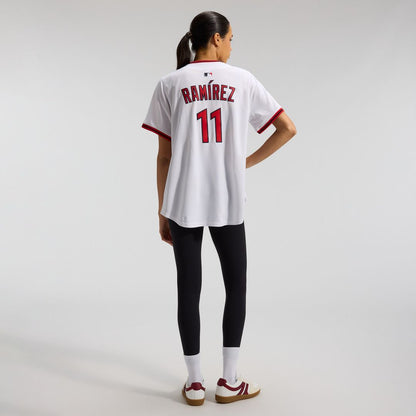 Cleveland Guardians José Ramírez Nike Women's Home Limited Player Jersey - White MLB Team Jersey Baseball Fan Apparel