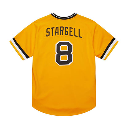 Pittsburgh Pirates Willie Stargell Mitchell & Ness 1979 Throwback Authentic Jersey - Gold MLB Team Jersey Baseball Fan Apparel