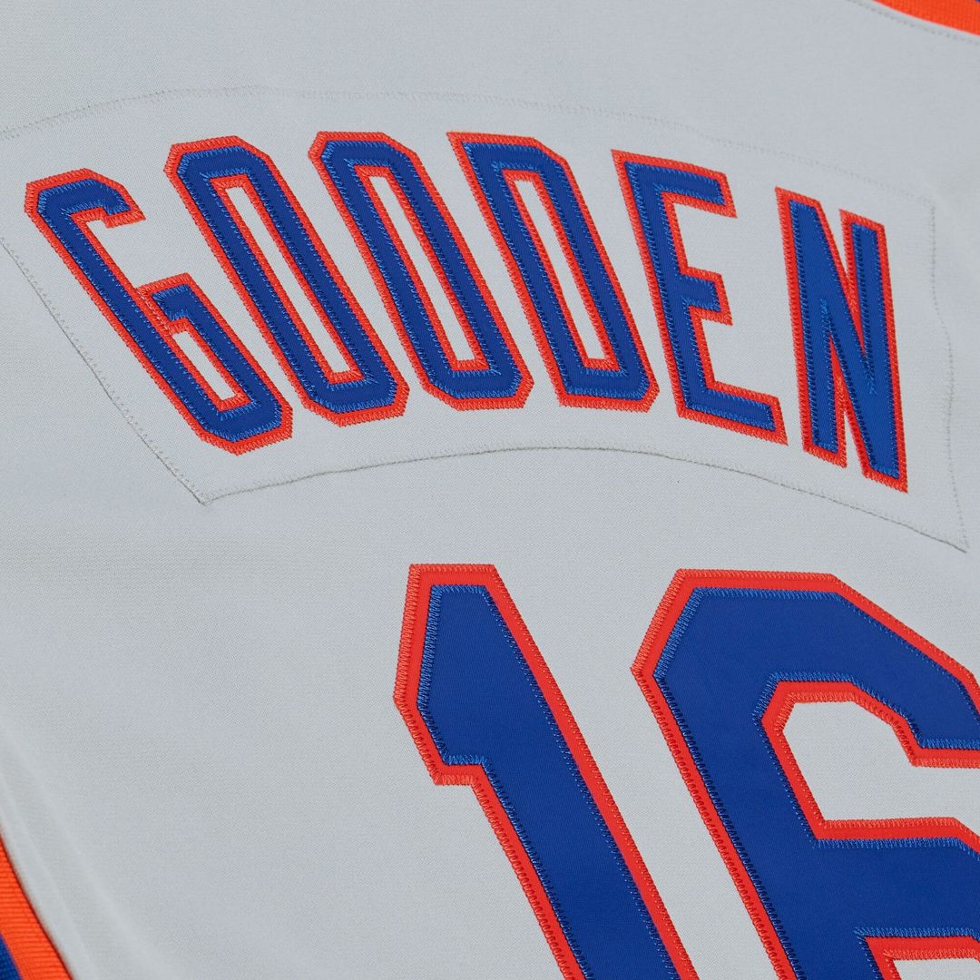 New York Mets Dwight Gooden Mitchell & Ness 1986 Authentic Jersey - White MLB Team Jersey Baseball Fan Apparel