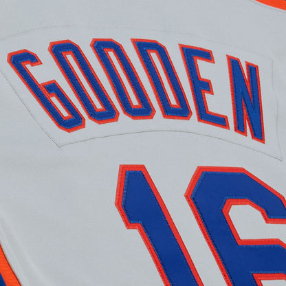 New York Mets Dwight Gooden Mitchell & Ness 1986 Authentic Jersey - White MLB Team Jersey Baseball Fan Apparel