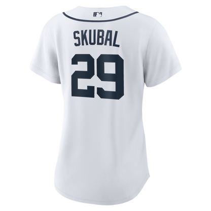 Detroit Tigers Tarik Skubal Nike Women's Home Replica Player Jersey - White MLB Team Jersey Baseball Fan Apparel