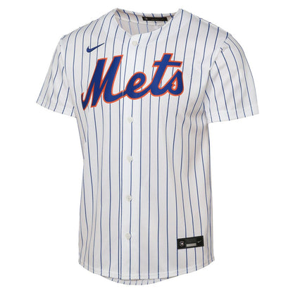 New York Mets Francisco Lindor Nike Youth Home Replica Player Jersey - White MLB Team Jersey Baseball Fan Apparel