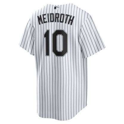 Chicago White Sox Chase Meidroth Nike Home Replica Jersey - White MLB Team Jersey Baseball Fan Apparel
