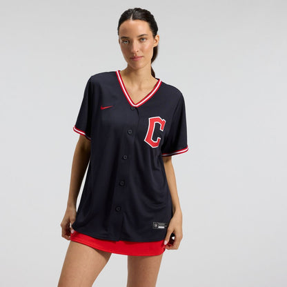 Cleveland Guardians Nike Women's Alternate 2 Replica Jersey - Red MLB Team Jersey Baseball Fan Apparel