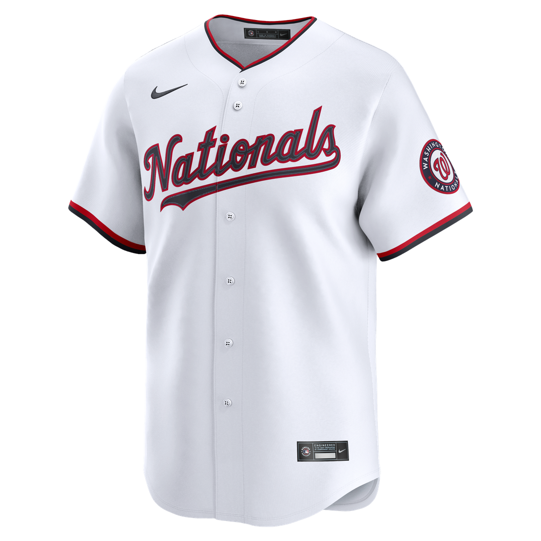 Washington Nationals Nike Home Limited Jersey - White MLB Team Jersey Baseball Fan Apparel