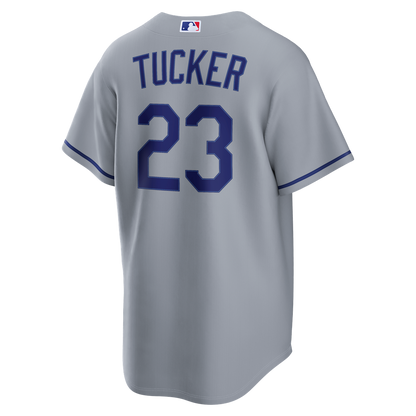 Los Angeles Dodgers Kyle Tucker Nike Road Replica Jersey - Gray MLB Team Jersey Baseball Fan Apparel