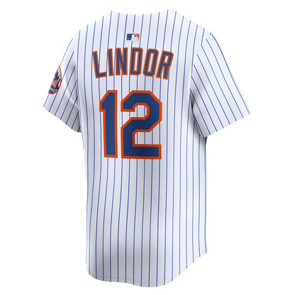 New York Mets Francisco Lindor Nike Road Limited Player Jersey - Gray MLB Team Jersey Baseball Fan Apparel