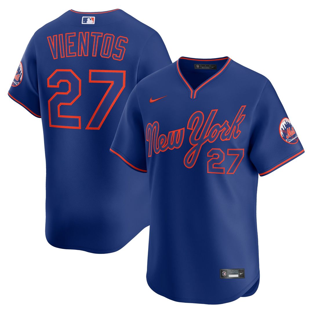 New York Mets Mark Vientos Nike All - Star Limited Jersey - Gray MLB Team Jersey Baseball Fan Apparel