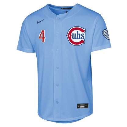 Chicago Cubs Pete Crow - Armstrong Nike Youth Home Stadium Jersey - White MLB Team Jersey Baseball Fan Apparel
