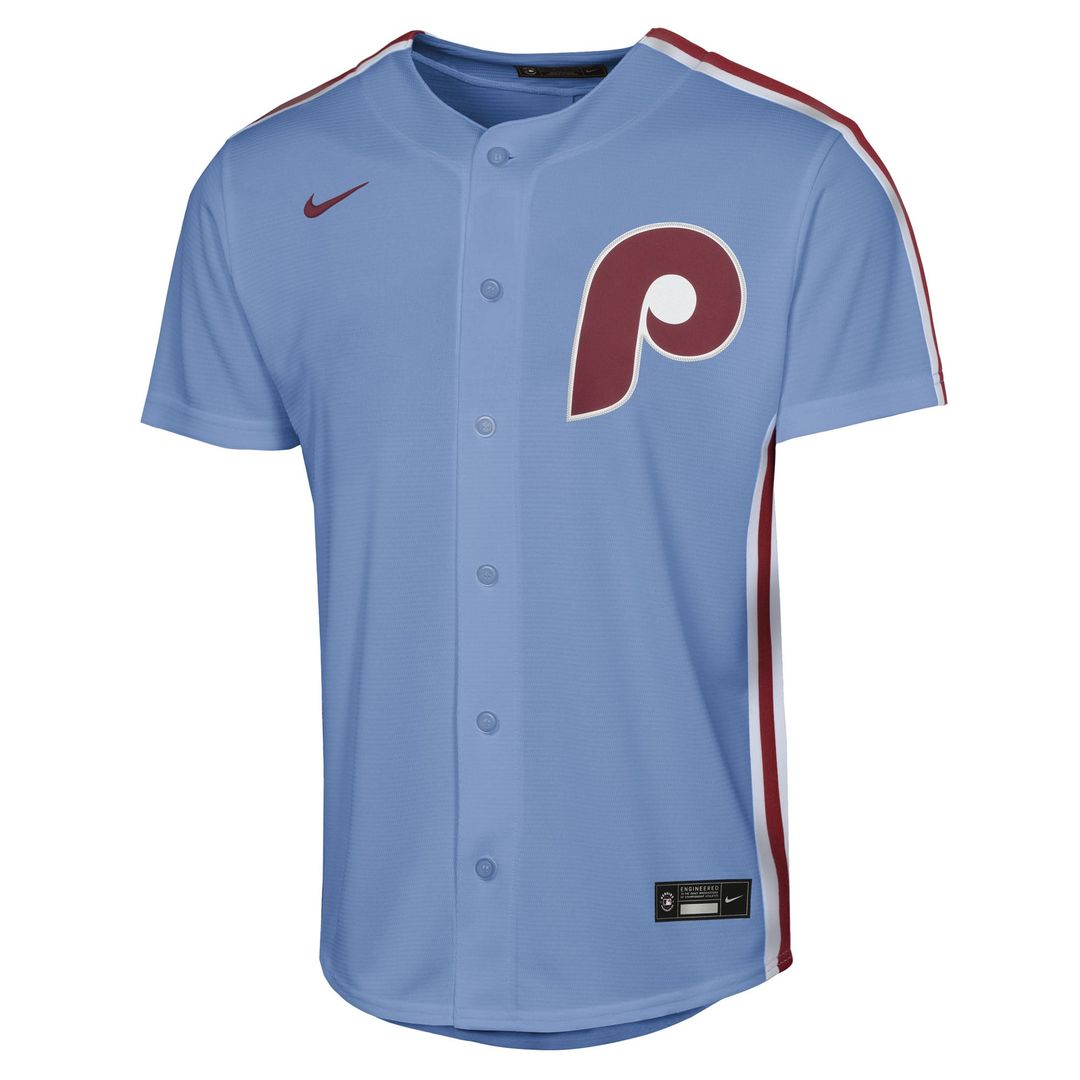 Philadelphia Phillies Bryce Harper Nike Youth Alternate 2 Replica Jersey - Cream MLB Team Jersey Baseball Fan Apparel